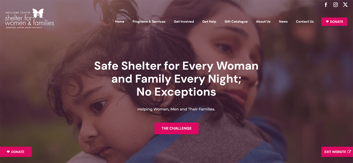 Welcome Centre Shelter for Women logo
